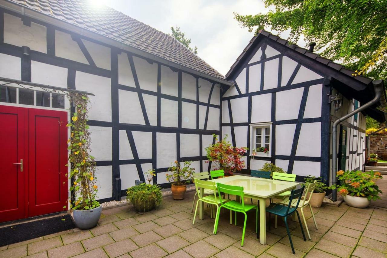 Ferienhaus Im Fachwerkhof 'Haus In Bewegung' Seelscheid Esterno foto