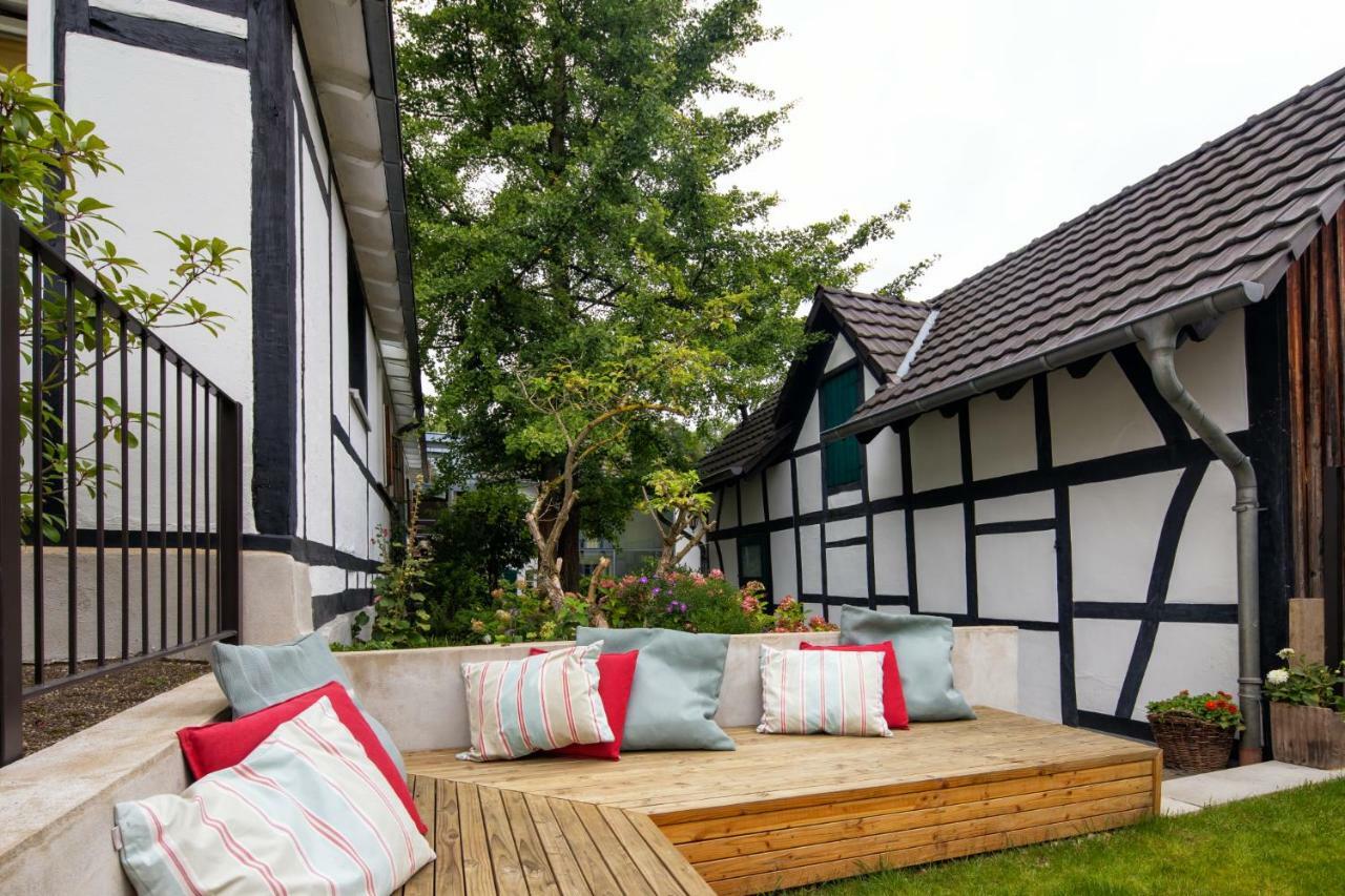 Ferienhaus Im Fachwerkhof 'Haus In Bewegung' Seelscheid Esterno foto
